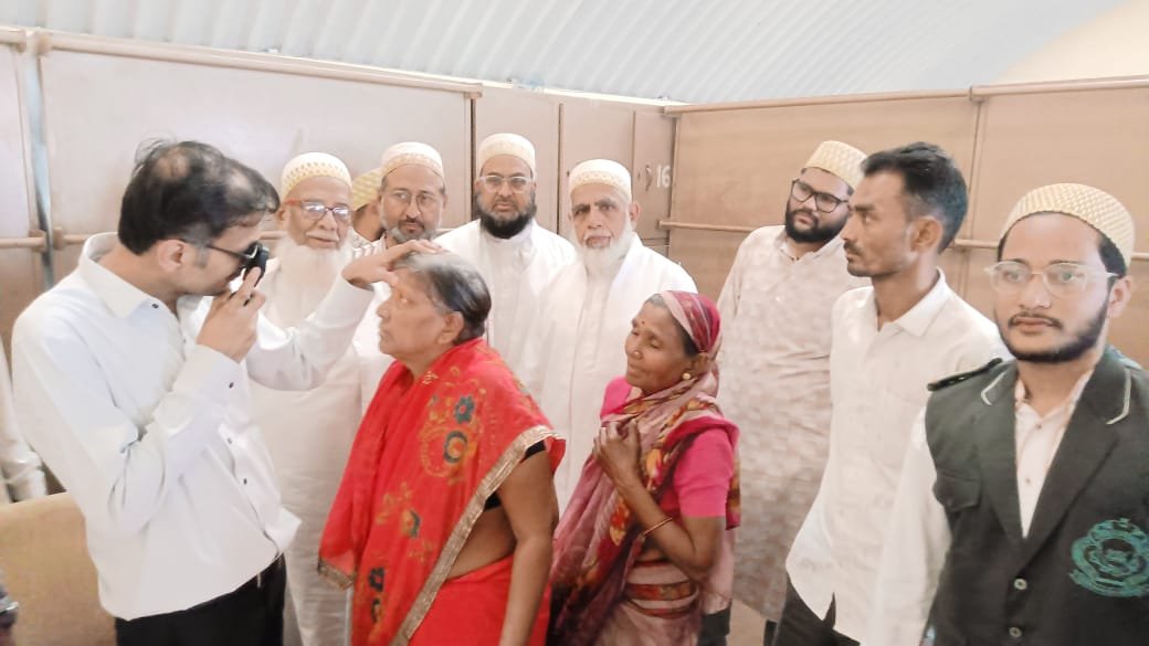 दरगाह ए हकीमी में निशुल्क नेत्र शिवा आईआर का आयोजन संपन्न | New India Times