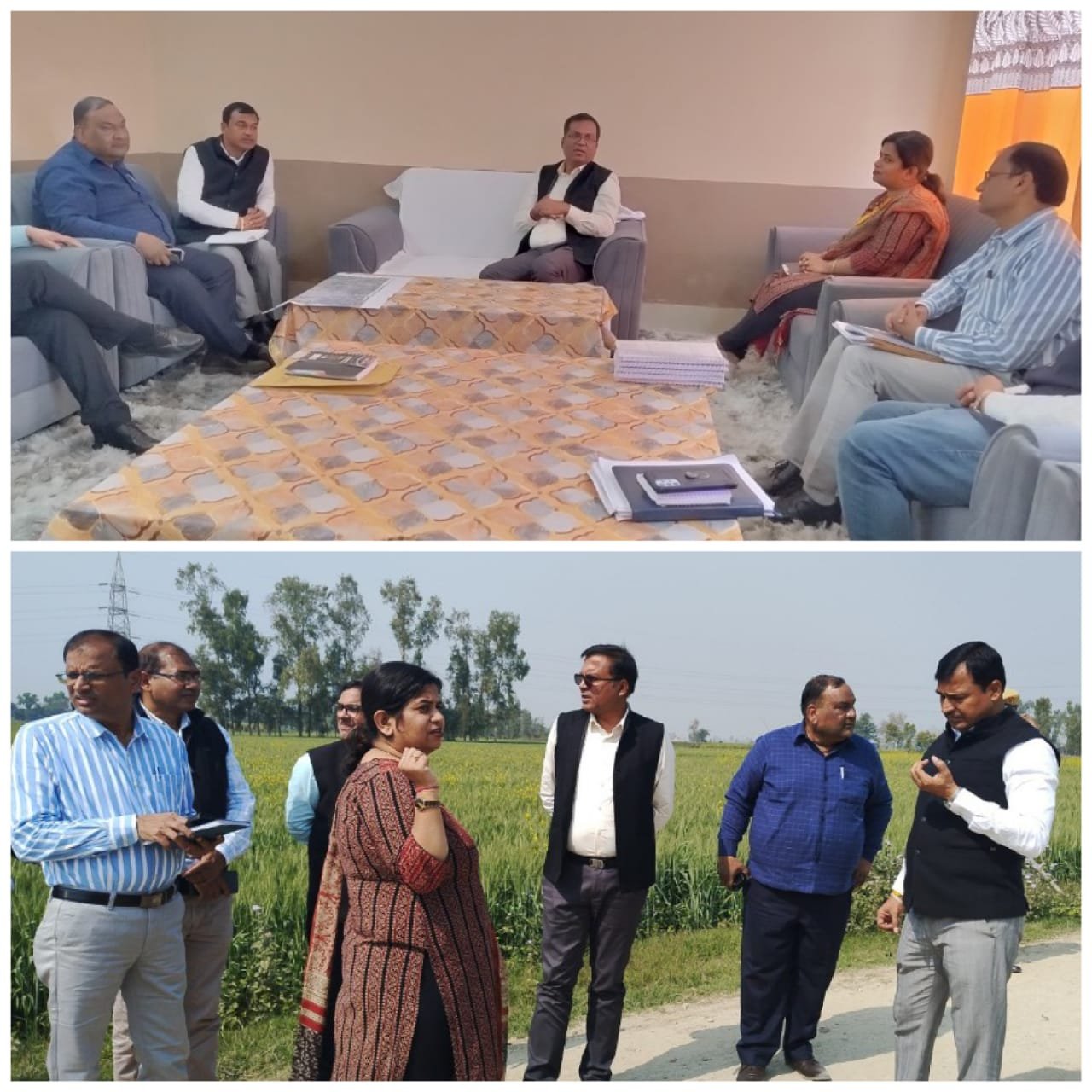 डीएम धर्मेंद्र प्रताप सिंह ने बाढ़ से बचाव के लिए संबन्धित अधिकारियों के साथ की बैठक | New India Times