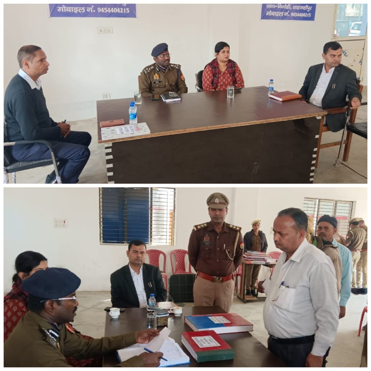 एसपी, सीडीओ की अध्यक्षता में थाना निगोही में समाधान दिवस का आयोजन | New India Times