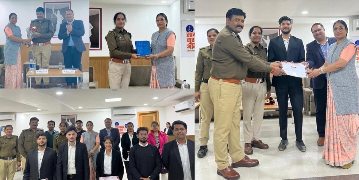 विधि विभाग प्रेस्टीज प्रबंधन एवं शोध संस्थान, ग्वालियर के द्वारा एक दिवसीय कार्यक्रम ‘सायबर सुरक्षा अभियान-सेफ क्लिक’ का हुआ सफल आयोजन | New India Times