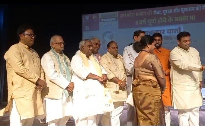 राज्यमंत्री संदीप सिंह ने प्रदेश सरकार के सेवा, सुरक्षा और सुशासन के 8 वर्ष पूर्ण होने पर त्रिदिवसीय मेले का किया शुभारंभ | New India Times