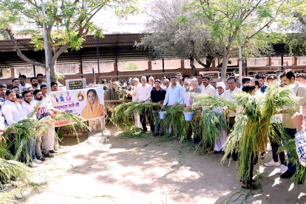 पूर्व मुख्यमंत्री व वरिष्ठ भाजपा नेता वसुंधरा राजे का जन्मदिन मनाया गया सादगीपूर्ण तरीके से | New India Times