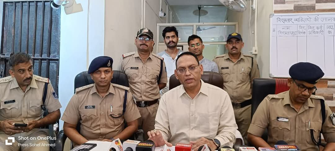 बुरहानपुर की लालबाग पुलिस ने अंतर्राज्यीय फ्राड गैंग का किया पर्दाफाश | New India Times