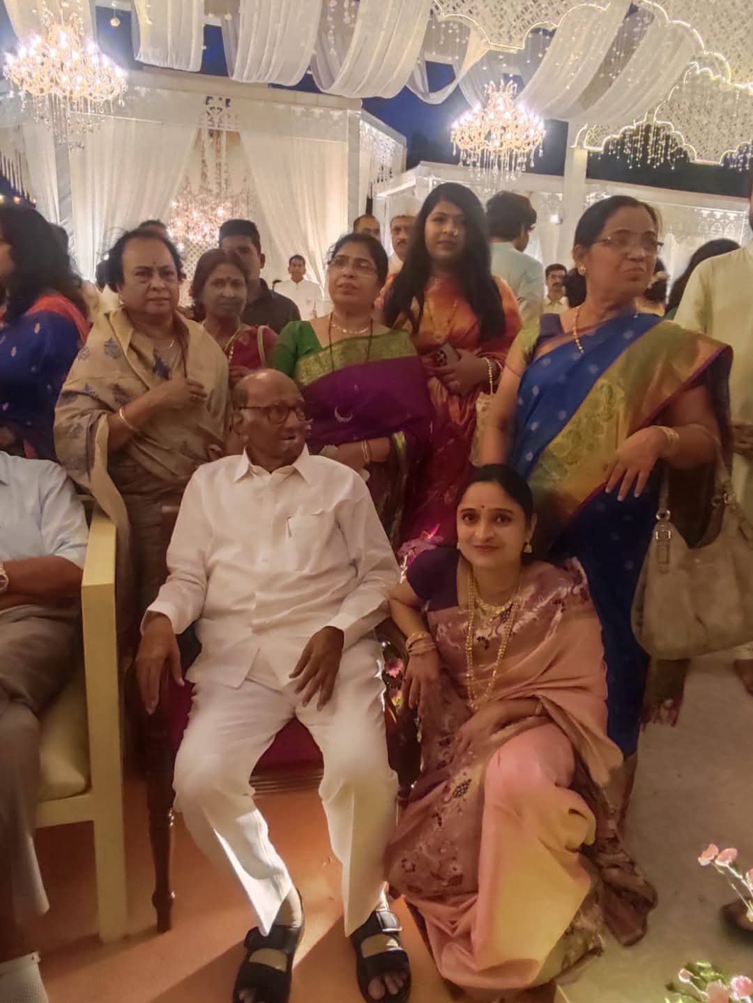 महाराष्ट्र के उपमुख्यमंत्री अजीत पवार के पुत्र श्री जय की बुरहानपुर के लालबाग में शिंदे परिवार की बेटी से‌ हुई सगाई | New India Times