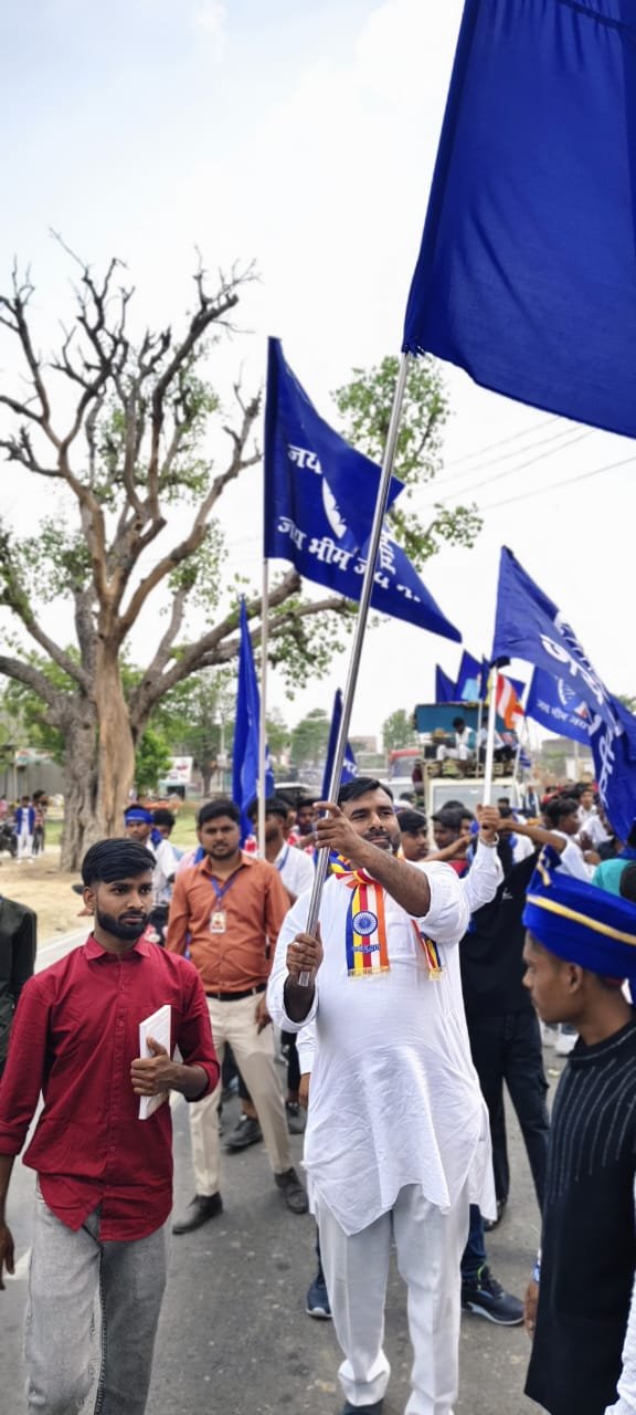 डुमरियागंज क्षेत्र में धूमधाम से मनाई गई अंबेडकर जयंती | New India Times