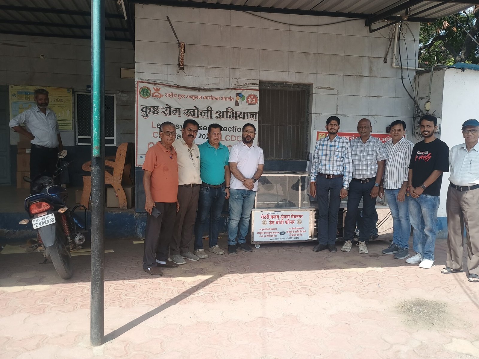 मेघनगर रोटरी क्लब अपना का एक और स्थाई प्रकल्प हुआ प्रारंभ | New India Times