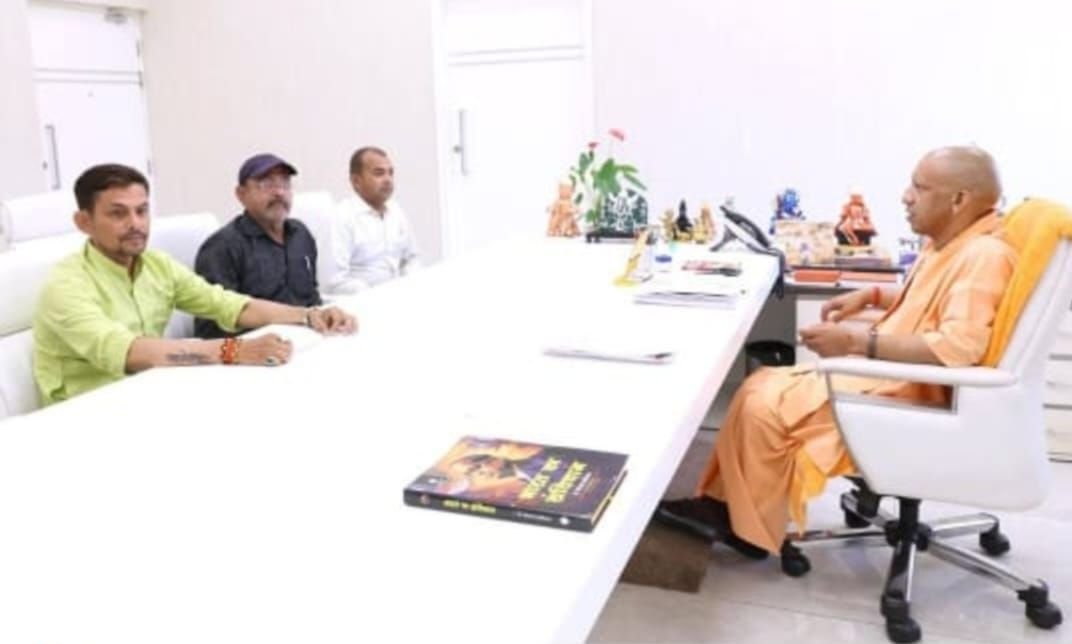 मुख्यमंत्री श्री योगी आदित्यनाथ जी से मिले अजीत सिंह शशि | New India Times