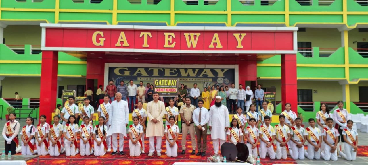 गेटवे इंटरनेशनल स्कूल बागपत में गेटवे कैबिनेट के शपथ समारोह का हुआ आयोजन | New India Times