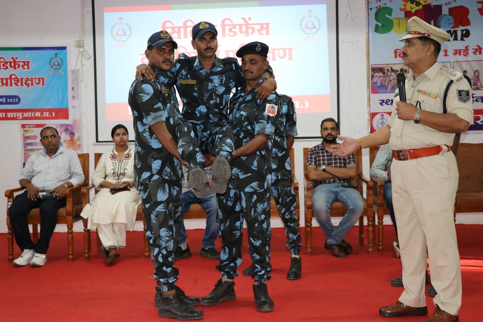 झाबुआ तहसील अंतर्गत नवीन 147 सिविल डिफेंस वॉलिंटियर्स का प्रशिक्षण संपन्न | New India Times