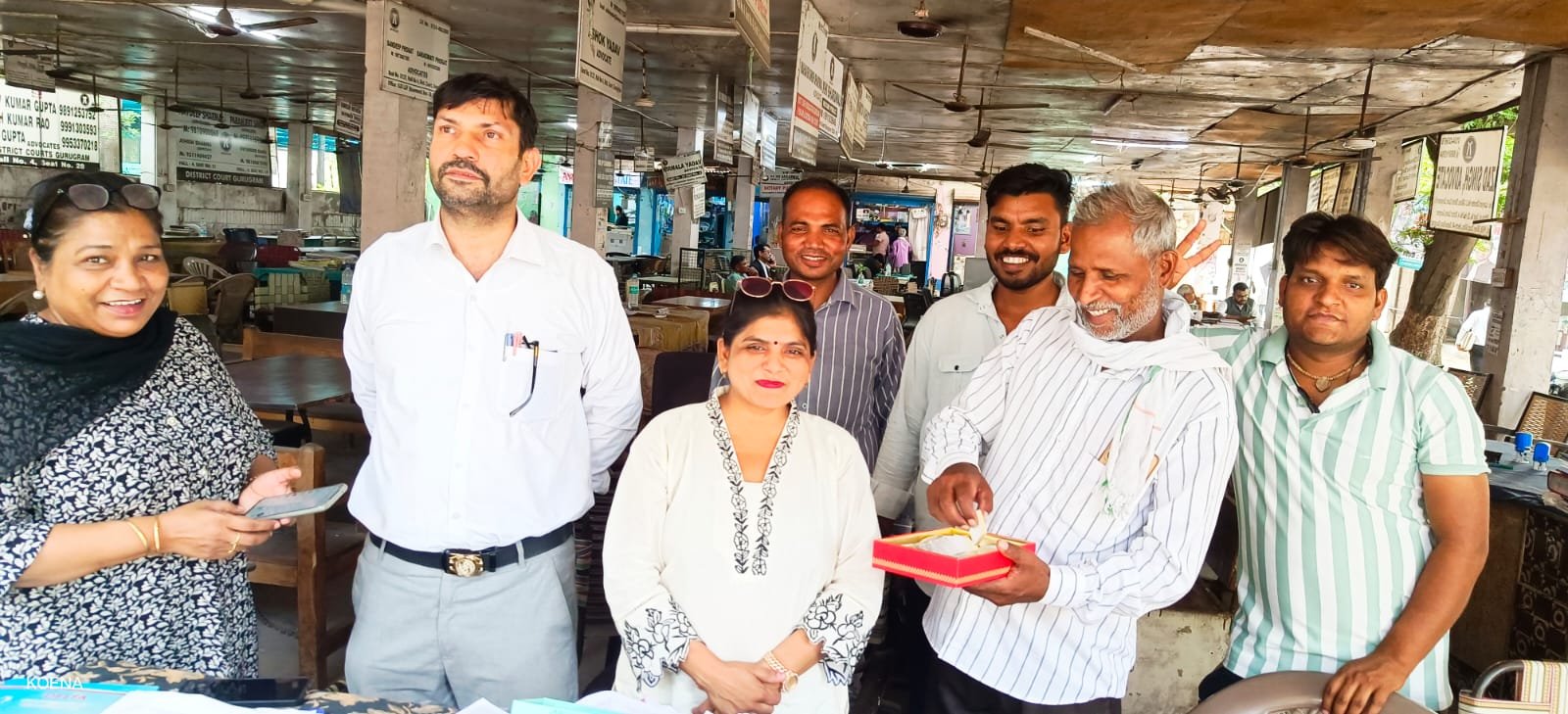 जितेंद्र कौशिक और निशा तंवर एडवोकेट ने कराई सिविल इंजीनियर की जमानत | New India Times