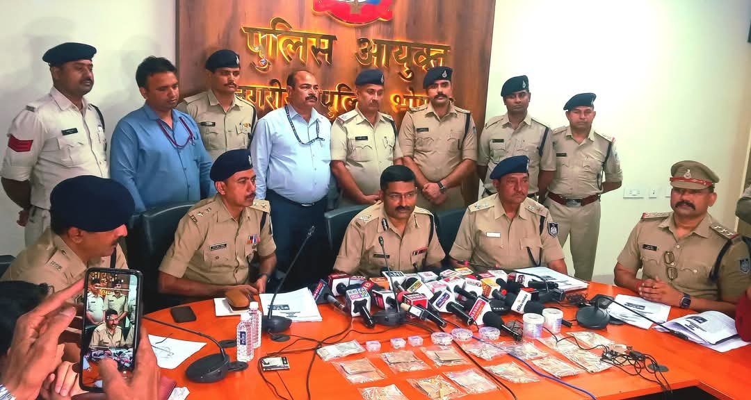 भोपाल पुलिस ने अंतर्राज्यीय चोरों को गिरफ्तार कर लगभग 01 करोड़ 50 लाख रुपये चोरी की संपत्ति का किया खुलासा | New India Times