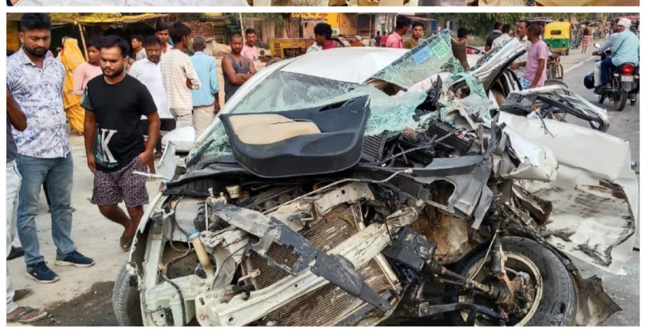 ट्रक से टकराई कार, हादसे में बच्चे सहित तीन की मौत, तीन घायल, एसपी ने घायलों का जाना हाल-चाल | New India Times