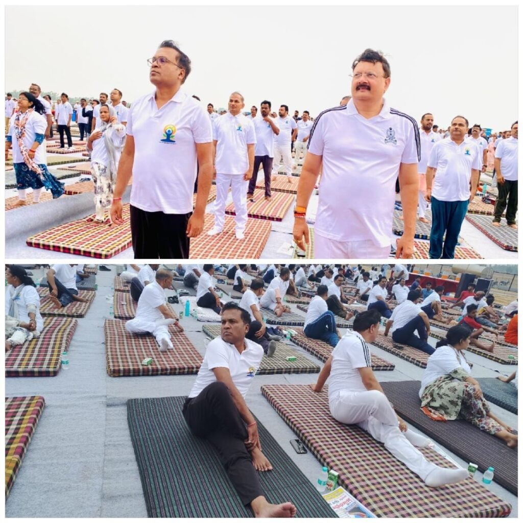 हवाई पट्टी से योग सप्ताह का शुभारंभ | New India Times