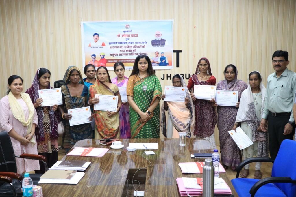 झाबुआ समेत प्रदेशभर में हितग्राहियों को मुख्यमंत्री डॉ. यादव की सौगात, 1551 करोड़ की राशि का सिंगल क्लिक से वितरण 4 झाबुआ समेत प्रदेशभर में हितग्राहियों को मुख्यमंत्री डॉ. यादव की सौगात, 1551 करोड़ की राशि का सिंगल क्लिक से वितरण | New India Times