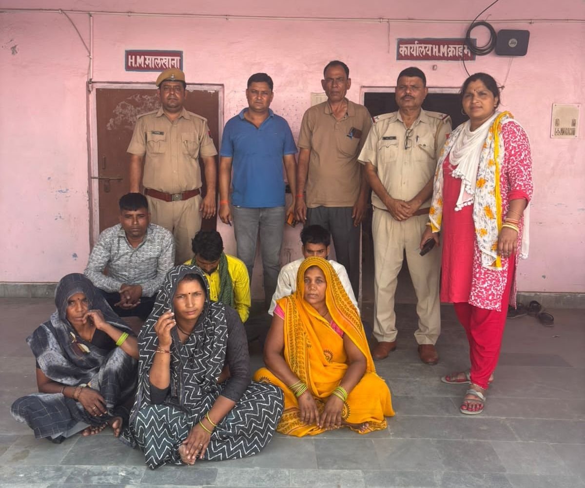 पुलिस पार्टी पर हमला करने के मामले में तीन महिलाओं सहित 6 आरोपियों को पुलिस ने किया गिरफ्तार | New India Times