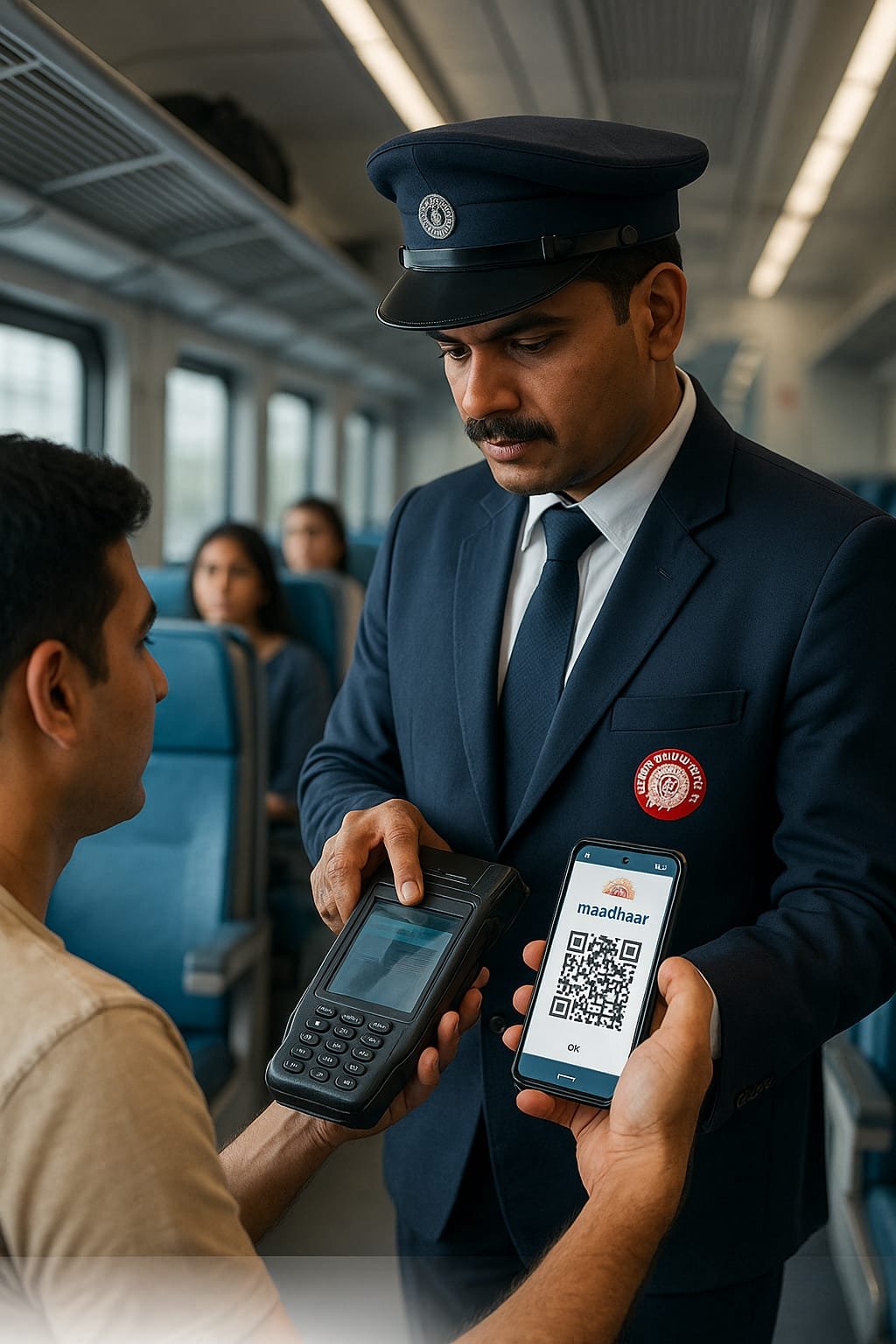 अब यात्रा के दौरान रेलवे द्वारा यात्रियों की पहचान के लिए किया जाएगा "एम आधार एप" का उपयोग 1 अब यात्रा के दौरान रेलवे द्वारा यात्रियों की पहचान के लिए किया जाएगा "एम आधार एप" का उपयोग | New India Times