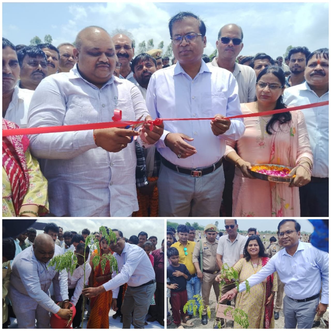 एक पेड़ माँ के नाम अभियान के अंतर्गत 'अटल सहजन वन' की स्थापना | New India Times