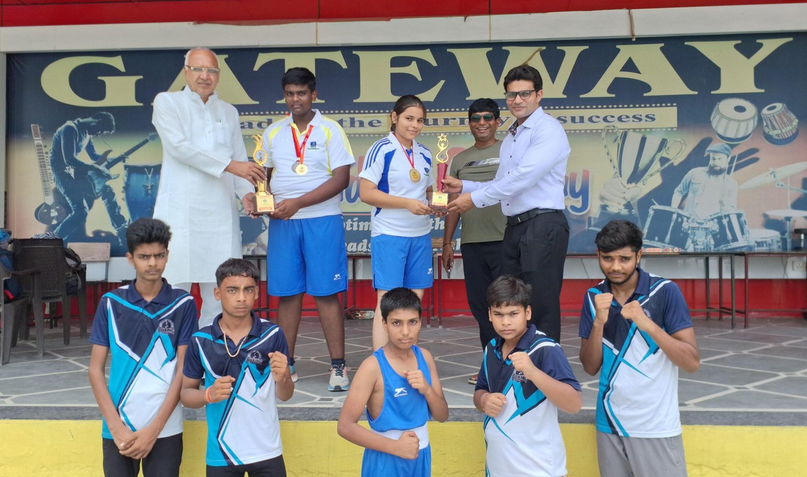 गेटवे के खिलाडियों ने मुक्केबाजी में स्वर्ण एवं कांस्य पदक पर जमाया कब्जा | New India Times