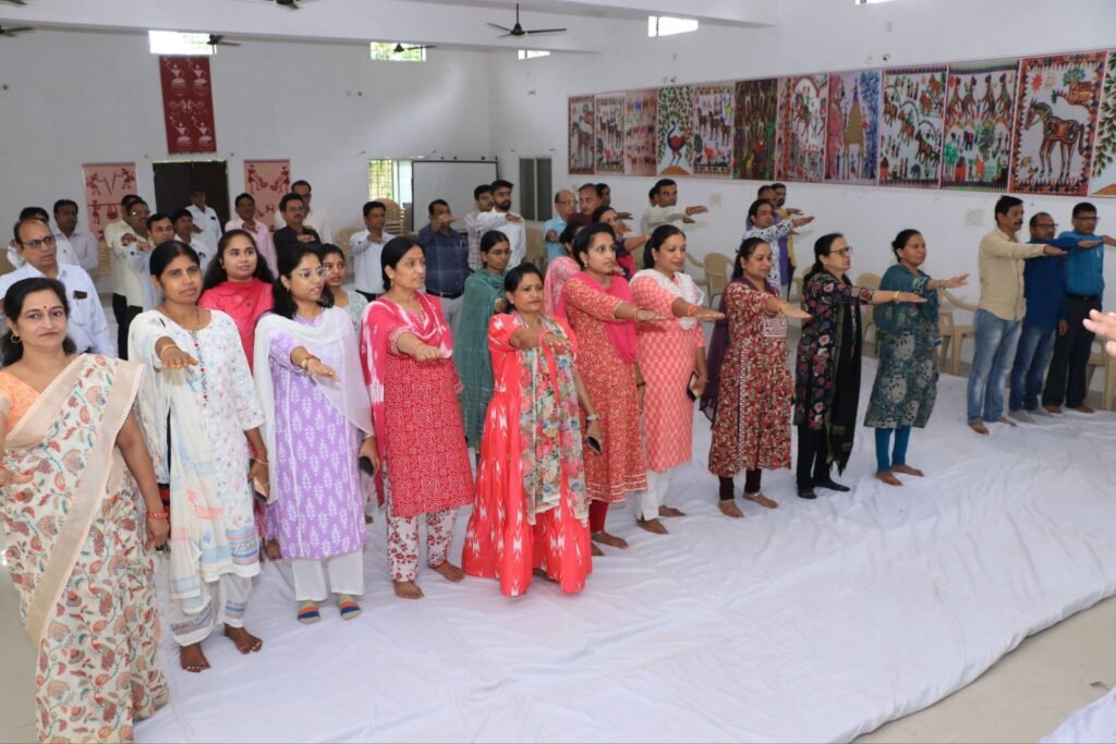 तनाव मुक्ति के लिए मेडिटेशन कार्यक्रम किया गया आयोजित | New India Times