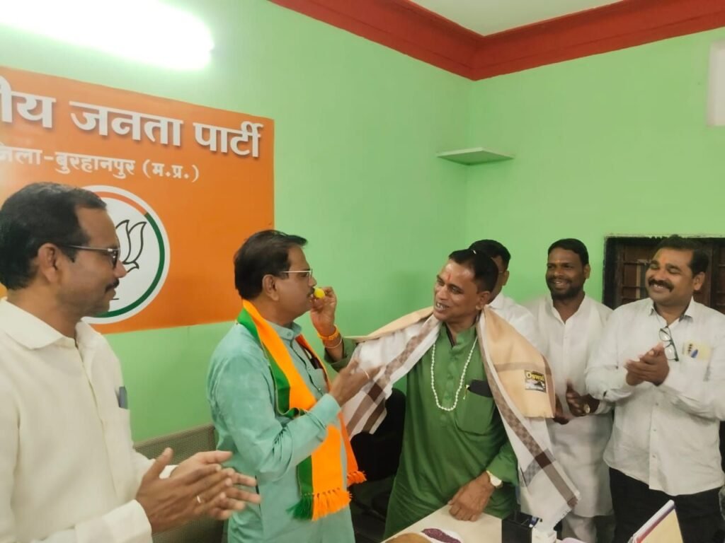 कुश कल्याण बोर्ड भोपाल के अध्यक्ष श्री नारायण सिंह कुशवाह का भाजपा जिला कार्यालय में स्वागत | New India Times