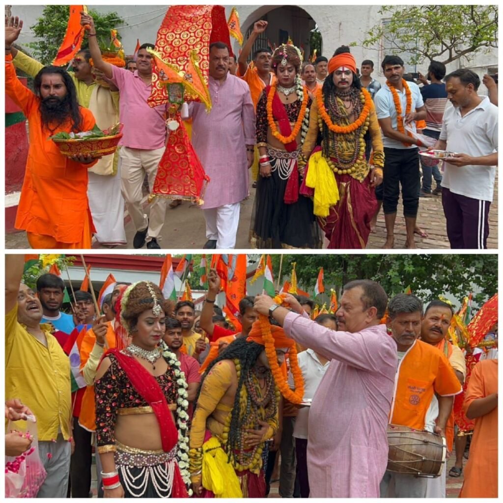 जेल में दिखा श्रद्धा का नया रूप, बंदियों ने निकाली कावड़ यात्रा | New India Times