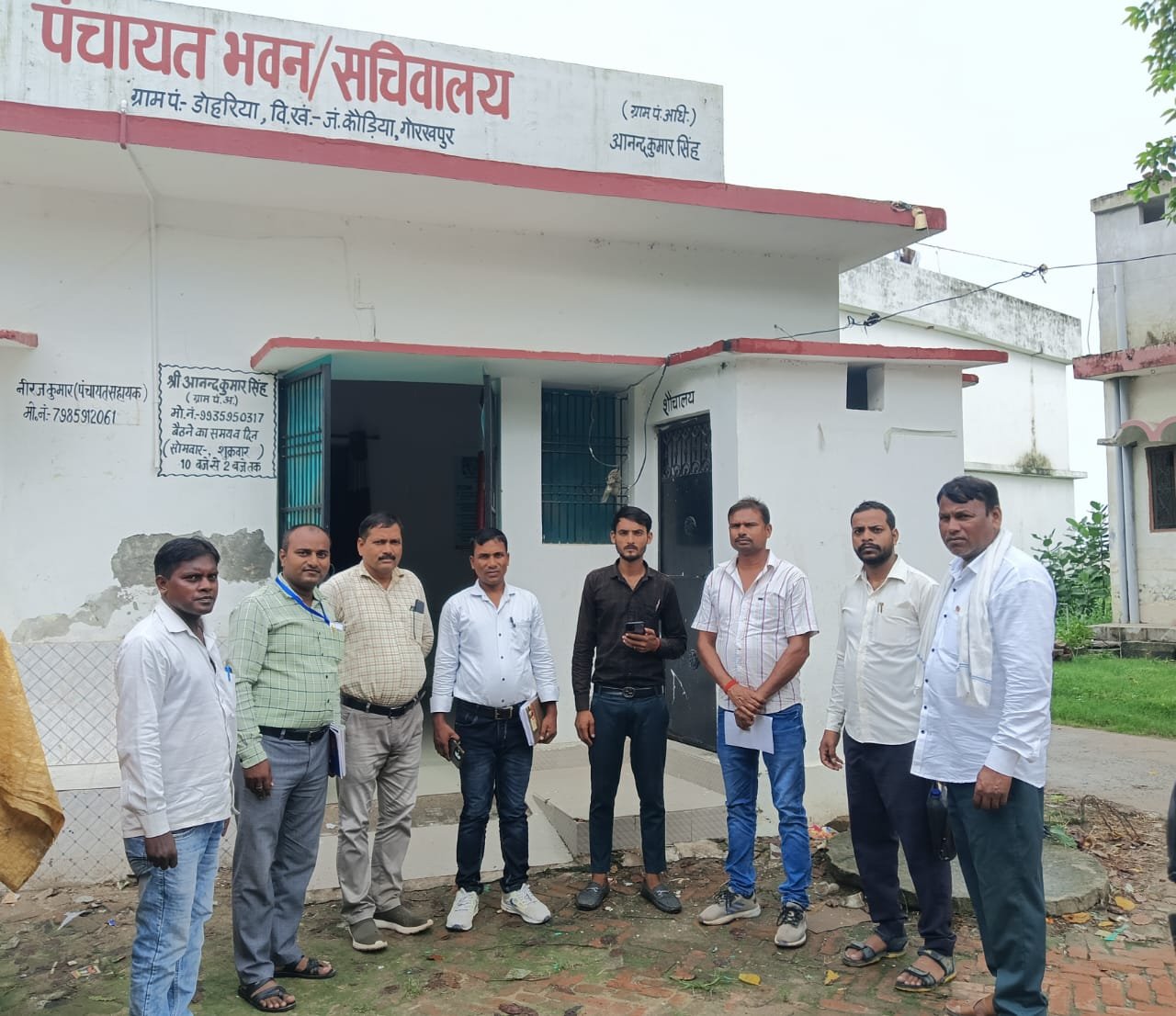 ग्राम डोहरिया में स्वच्छता मूल्यांकन के लिए टीम ने किया धरातलीय सत्यापन, जिले की रैंकिंग होगी निर्धारित | New India Times