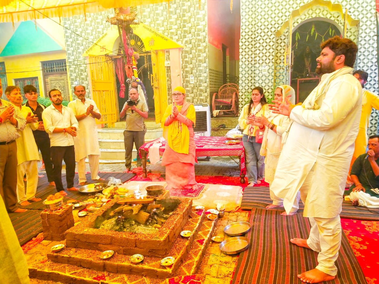 बरवाला के देव जाहरवीर गोगाजी धाम में हुआ वार्षिक हवन व भण्डारे का आयोजन | New India Times