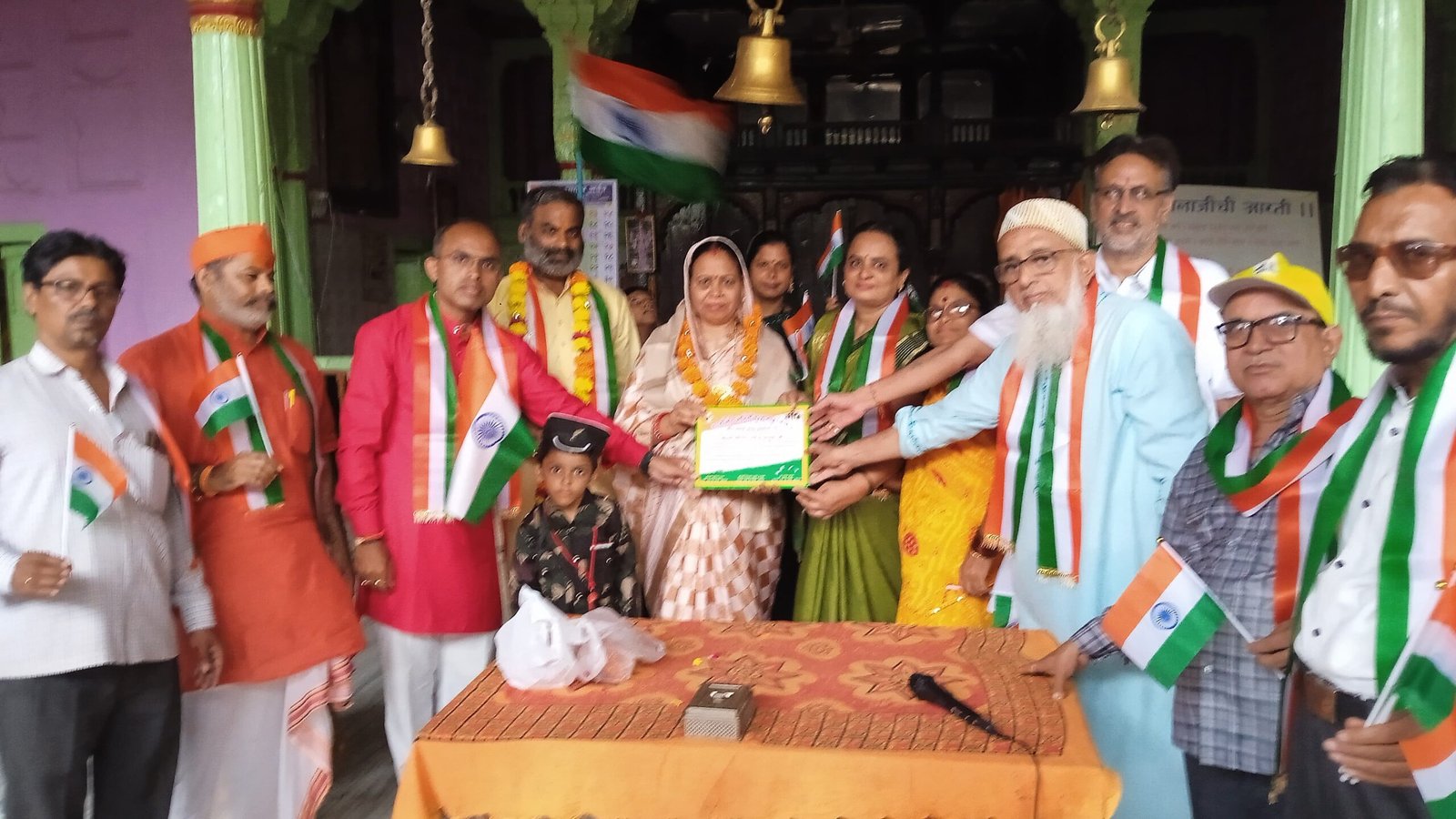 ताप्ती सेवा समिति द्वारा "वीर जवान माता सम्मान" कार्यक्रम का आयोजन 1 ताप्ती सेवा समिति द्वारा "वीर जवान माता सम्मान" कार्यक्रम का आयोजन | New India Times