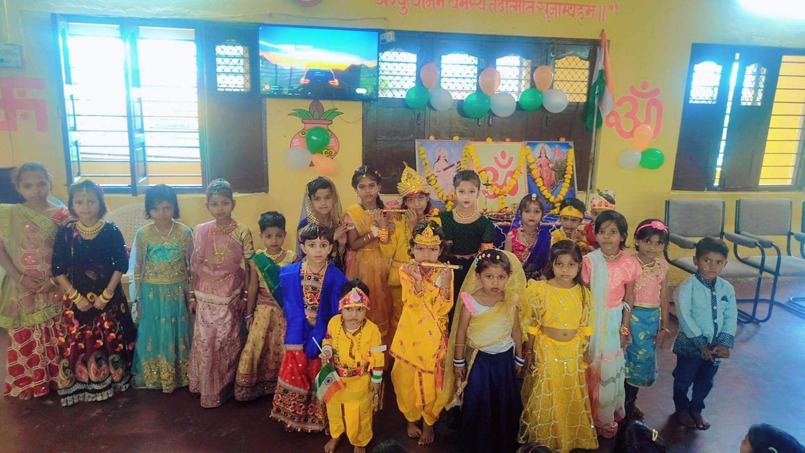 सरस्वती शिशु मंदिर मेघनगर में जन्माष्टमी महोत्सव धूमधाम से संपन्न | New India Times