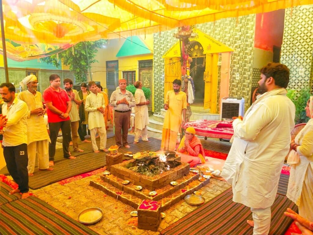 बरवाला के देव जाहरवीर गोगाजी धाम में हुआ वार्षिक हवन व भण्डारे का आयोजन | New India Times