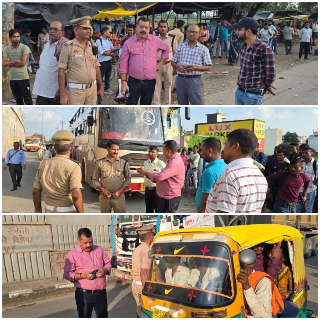बरेली मोड़ पर डग्गामार वाहनों पर शिकंजा, 2 ईको वैन सीज, 5 बसों के चालान | New India Times