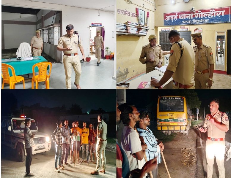 पुलिस क्षेत्राधिकारी इटवा शुभेन्दु सिंह ने रात्रि भ्रमण के दौरान लोगों को किया&nbsp; जागरूक | New India Times
