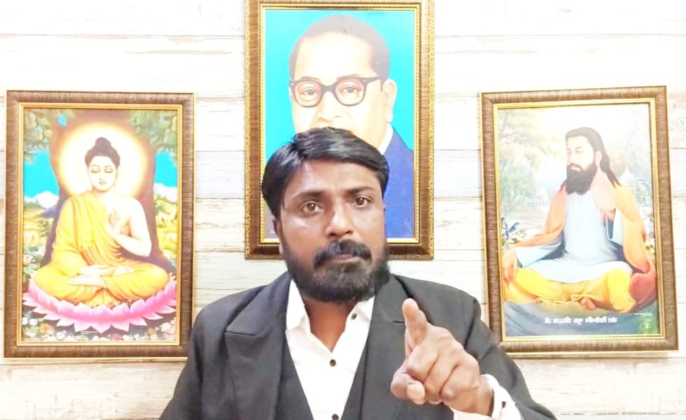 सीजेआई गवई पर जूता फेंकने को भीमसेना प्रमुख ने बताया 'मनुवादी साजिश', पीएम मोदी-शाह पर लगाए गंभीर आरोप | New India Times