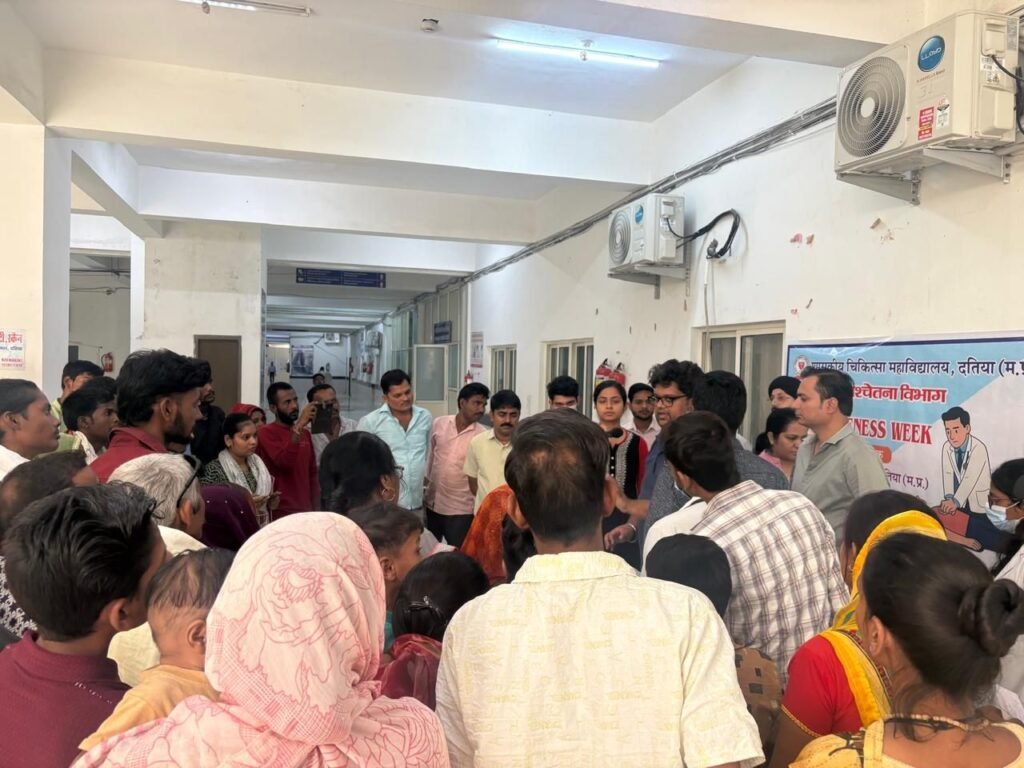 गवर्नमेंट मेडिकल कॉलेज, दतिया में "सीपीआर जागरूकता सप्ताह" का भव्य उद्घाटन | New India Times