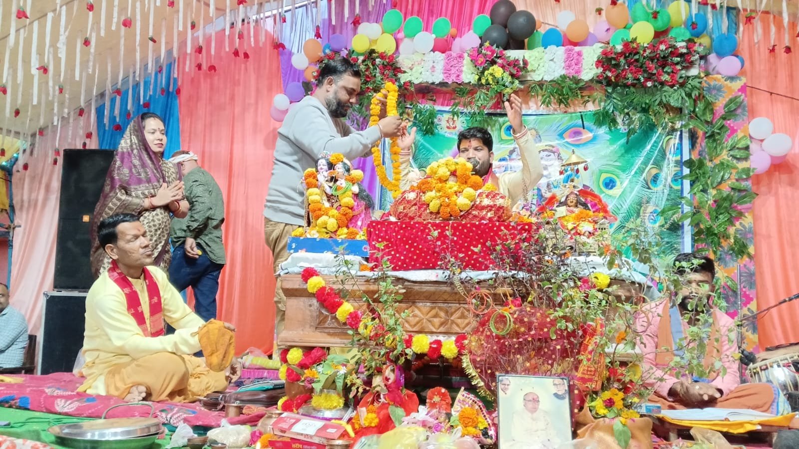 तुलसी विवाह और रुक्मिणी विवाह की कथा ने श्रोताओं को किया मंत्रमुग्ध | New India Times