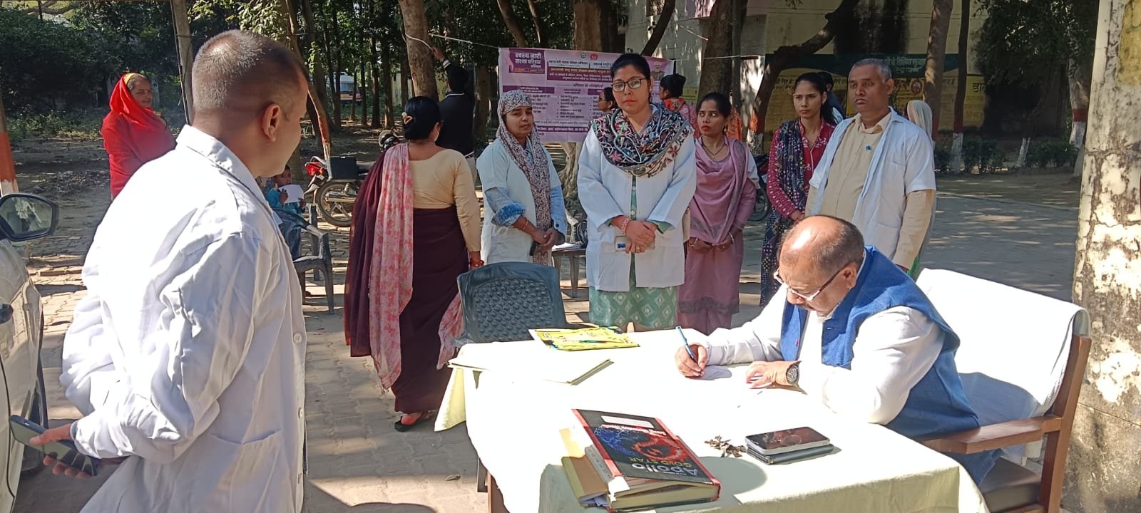 मुख्यमंत्री जन आरोग्य मेले में स्वास्थ्य सेवाओं की गुणवत्ता का सीएमओ ने किया निरीक्षण | New India Times