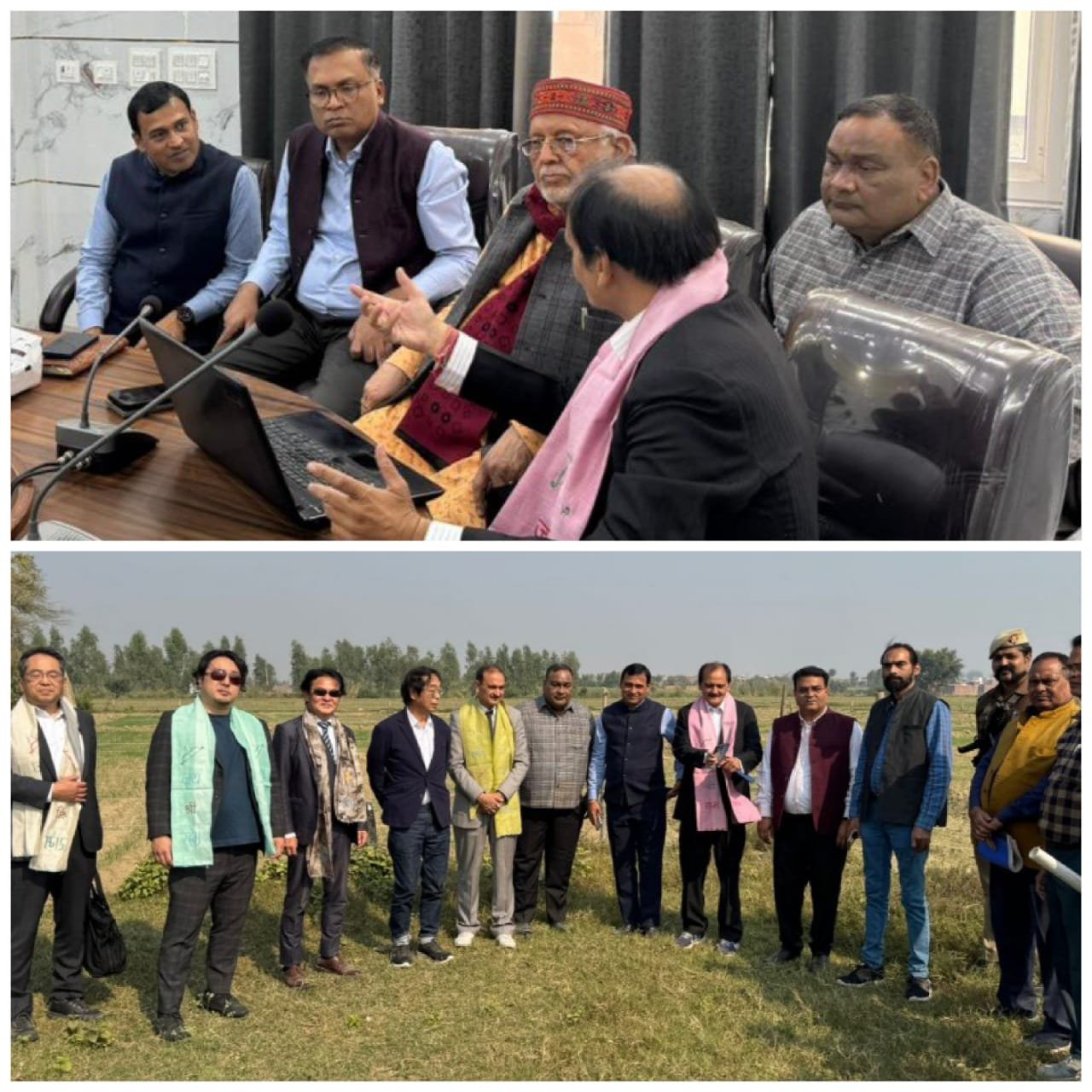 जापानी डेलिगेशन ने वेस्ट-टू-एनर्जी प्लांट के लिए शाहजहाँपुर का किया दौरा | New India Times