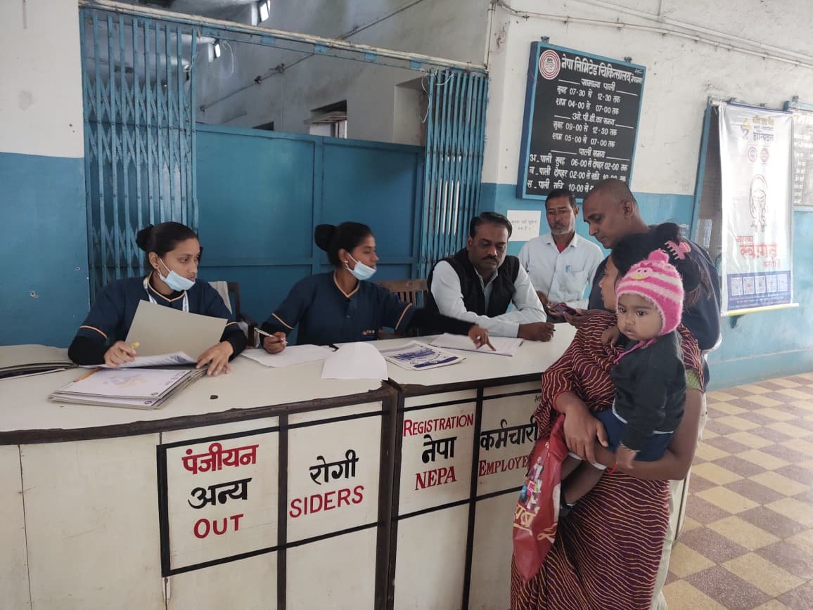 ऑल इज़ वेल हॉस्पिटल द्वारा नेपा मिल हॉस्पिटल में निःशुल्क नवजात एवं बाल रोग शिविर का आयोजन | New India Times