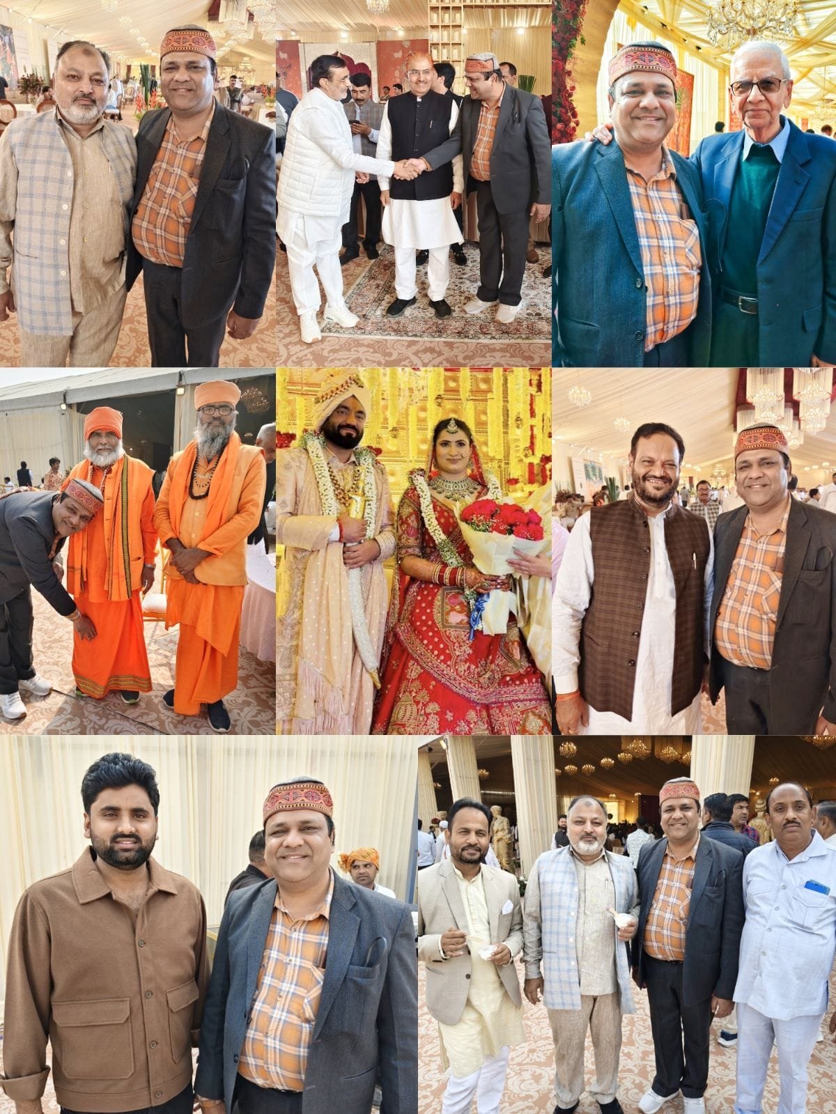 मदन भैया की बेटी की शादी में देश की कई नामी हस्तियों ने की शिरकत | New India Times