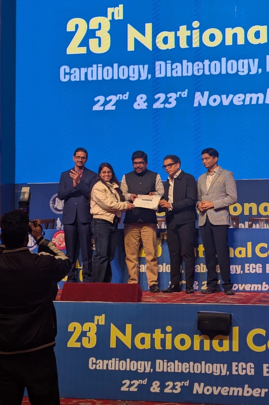 शासकीय मेडिकल कॉलेज दतिया की PG छात्रा डॉ. वैशाली सिंघल ने राष्ट्रीय मेडिकल कॉन्फ्रेंस में जीता तृतीय पुरस्कार | New India Times