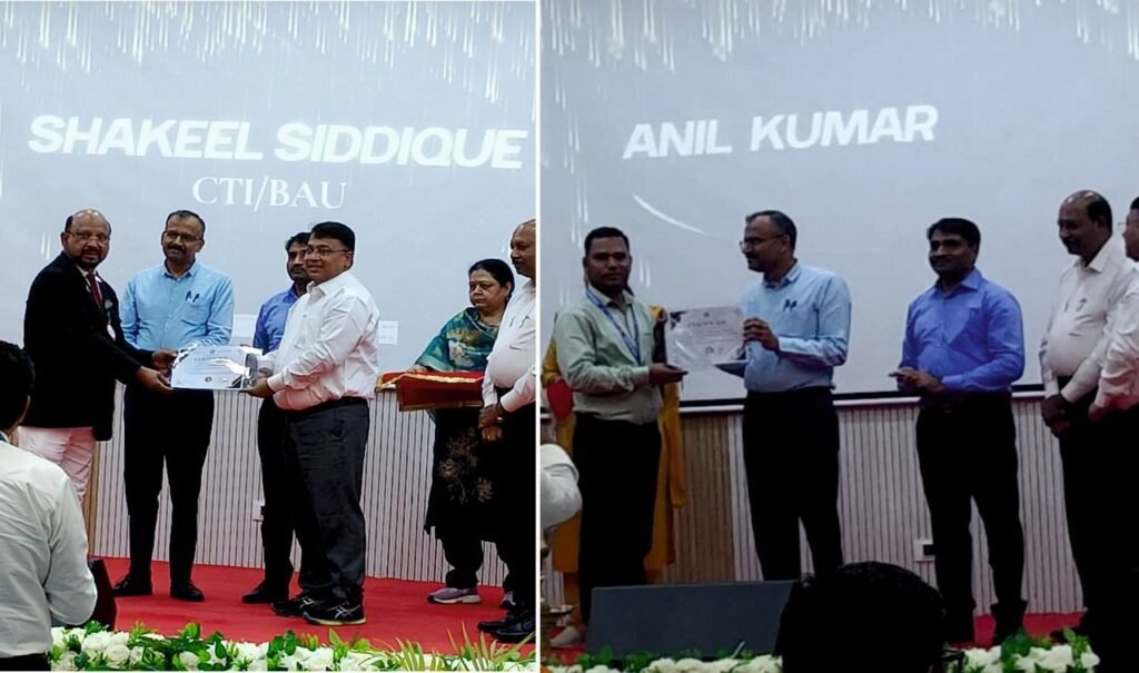 डी आर एम भुसावल ने बुरहानपुर के 3 कर्मचारियों को किया पुरस्कृत | New India Times