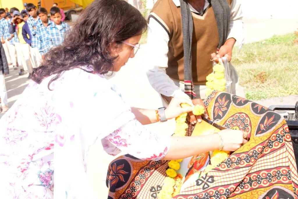 मेघनगर में वंदे मातरम राष्ट्रगीत गायन कार्यक्रम हुआ संपन्न | New India Times