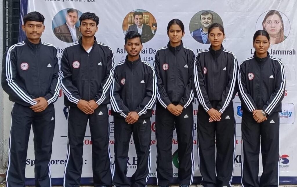 ट्राइबल के छः खिलाड़ी राष्ट्रीय डॉजबॉल प्रतियोगिता गुजरात में हुए शामिल | New India Times