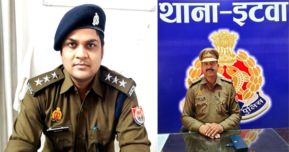 नवागत क्षेत्राधिकारी इटवा व नवागत थानाध्यक्ष इटवा ने सभांला पद | New India Times