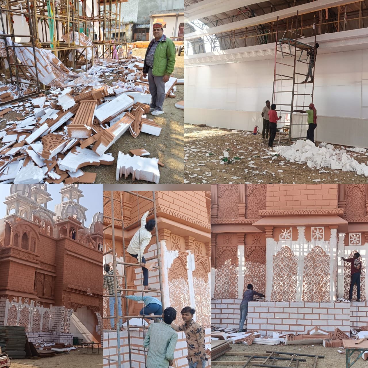 बड़ौत में पंचकल्याणक पंडाल से हटाई गयी थर्माकोल 1 बड़ौत में पंचकल्याणक पंडाल से हटाई गयी थर्माकोल | New India Times