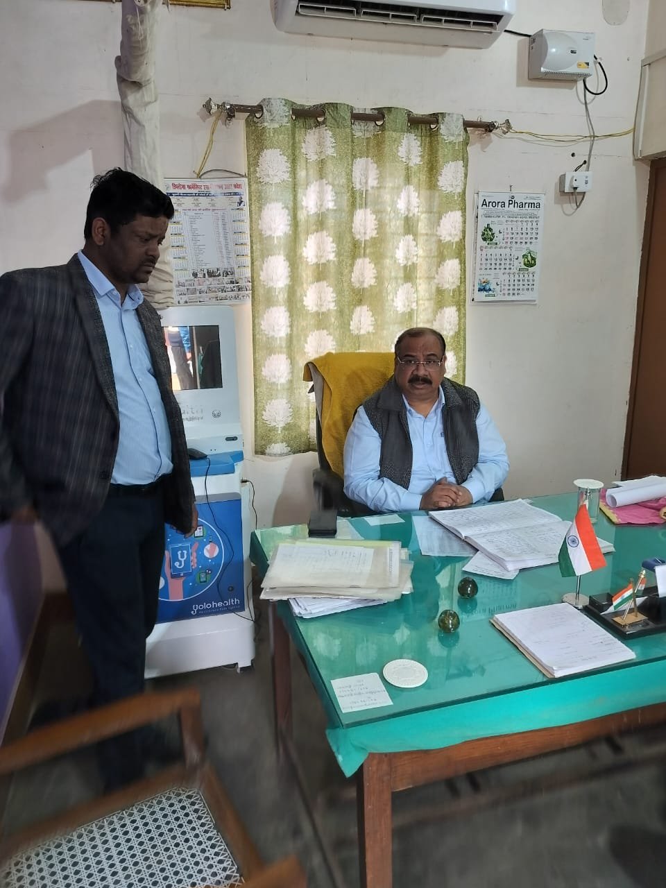 जिला कारागार में स्वास्थ्य सुविधाओं का सीएमओ ने किया निरीक्षण | New India Times