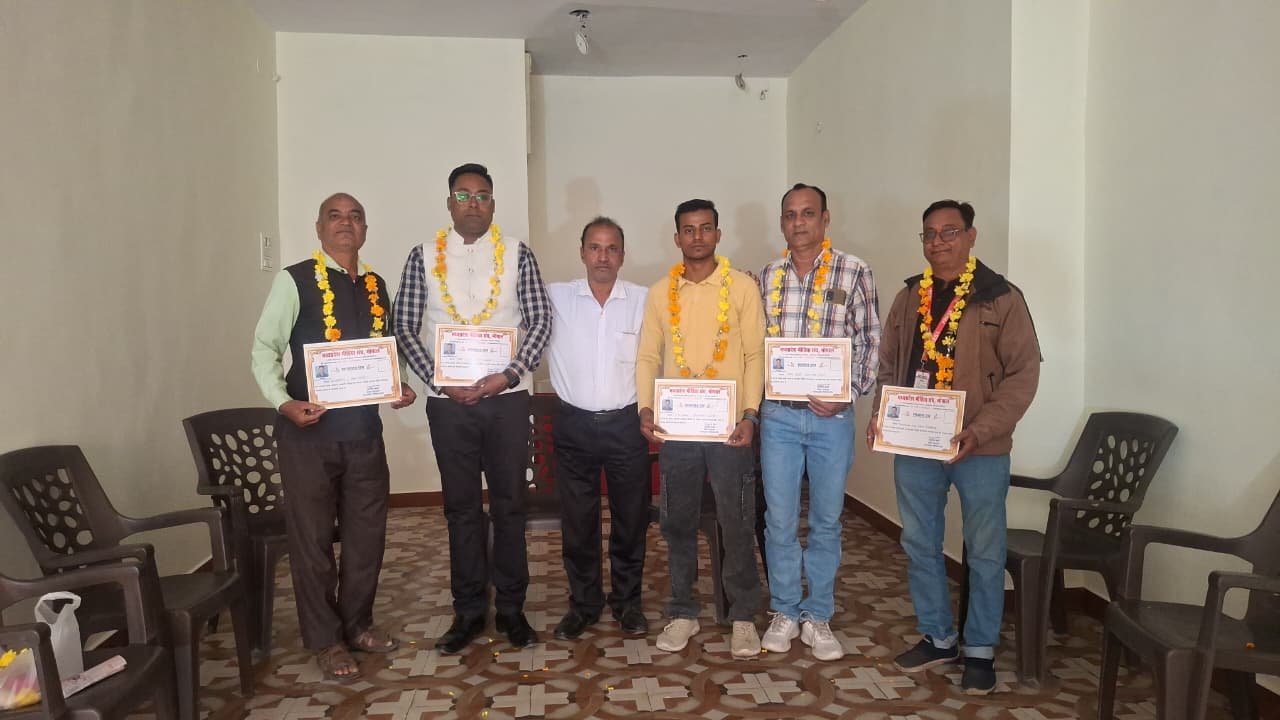 सशक्त पत्रकार समिति द्वारा आयोजित होने वाले राष्ट्रीय पत्रकार महासम्मेलन में मध्य प्रदेश मीडिया संघ भी करेगा सहभागिता; प्रदेश अध्यक्ष ने दिया लिखित सहमति पत्र | New India Times