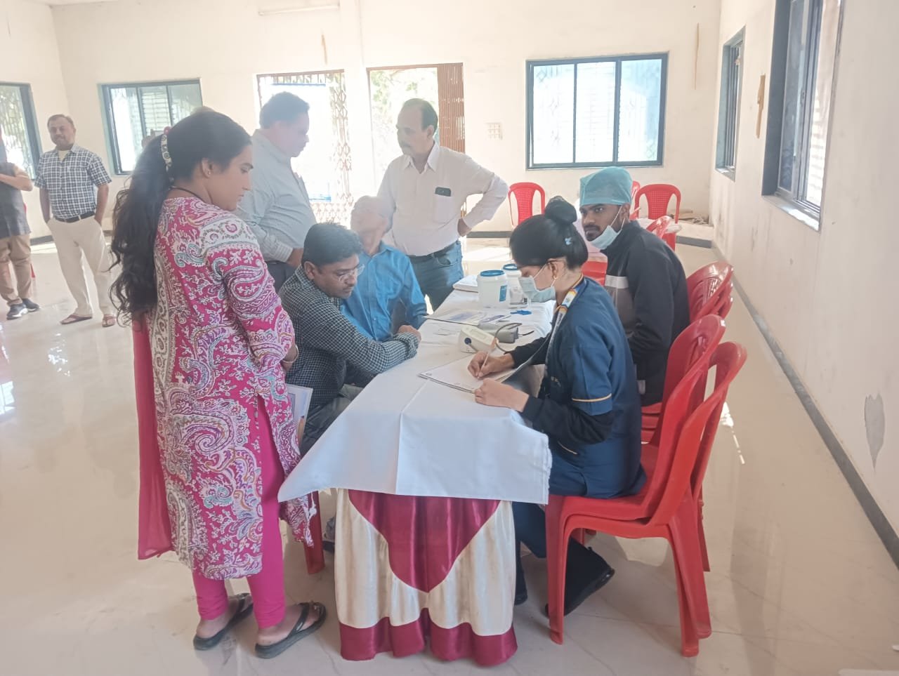 आल इज़ वेल हॉस्पिटल बुरहानपुर द्वारा सूर्यम रेजिडेंसी बुरहानपुर में आयोजित किया गया नि:शुल्क स्वास्थ्य शिविर | New India Times