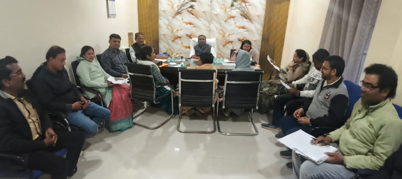 नगर पालिका अध्यक्षीय परिषद की बैठक सम्पन्न, 11 प्रस्ताव पारित—निर्माण कार्यों में सामग्री सत्यापन पर ज़ोर 1 नगर पालिका अध्यक्षीय परिषद की बैठक सम्पन्न, 11 प्रस्ताव पारित—निर्माण कार्यों में सामग्री सत्यापन पर ज़ोर | New India Times