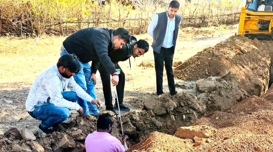 कार्यपालन यंत्री ने जुन्नारदेव क्षेत्र में जल जीवन मिशन के कार्यों का किया निरीक्षण | New India Times